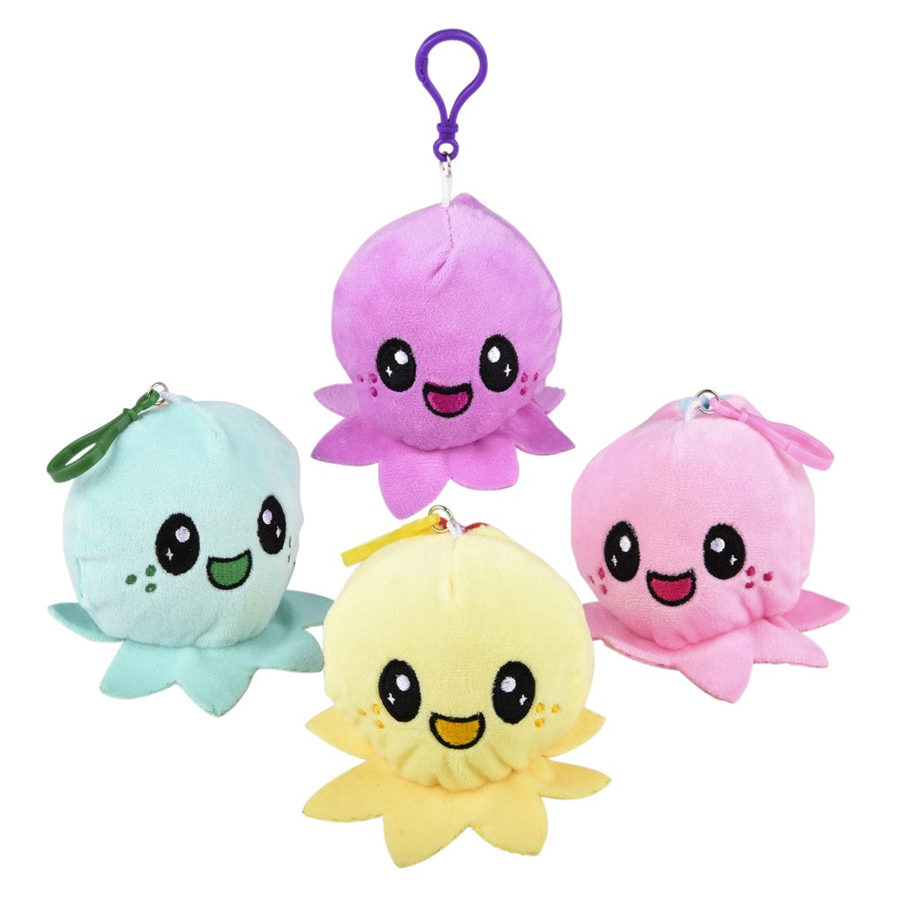 Plush Octopus Clip On (24 Pc Display)