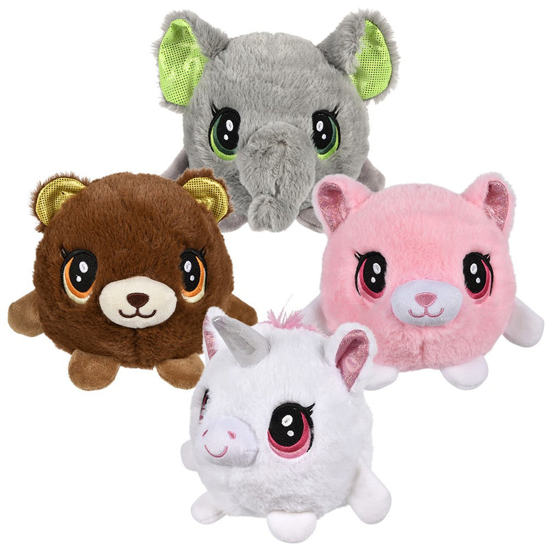 Plush Round Plush 6" Assorted