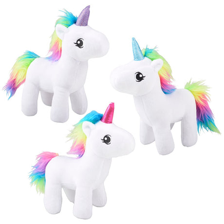 Rainbow Unicorn Plush (1 DZ)