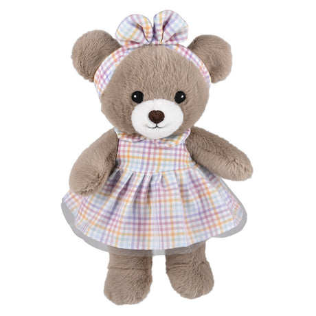 Plush Sundress Bear 12"