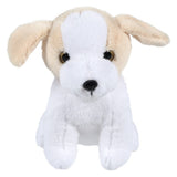 Plush Sitting Dog Assortment 7"