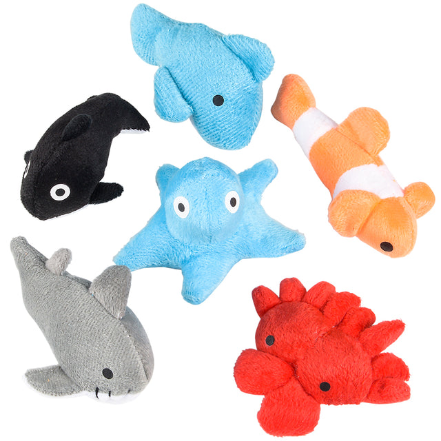 Sea Life Plush (24 Pc Bag)