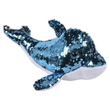 Sequin Dolphin Plush 10"