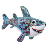 Plush Shark 8" Multicolored Sequin