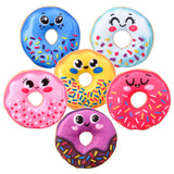 Mini Smiley Face Donut Plush (1 DZ)