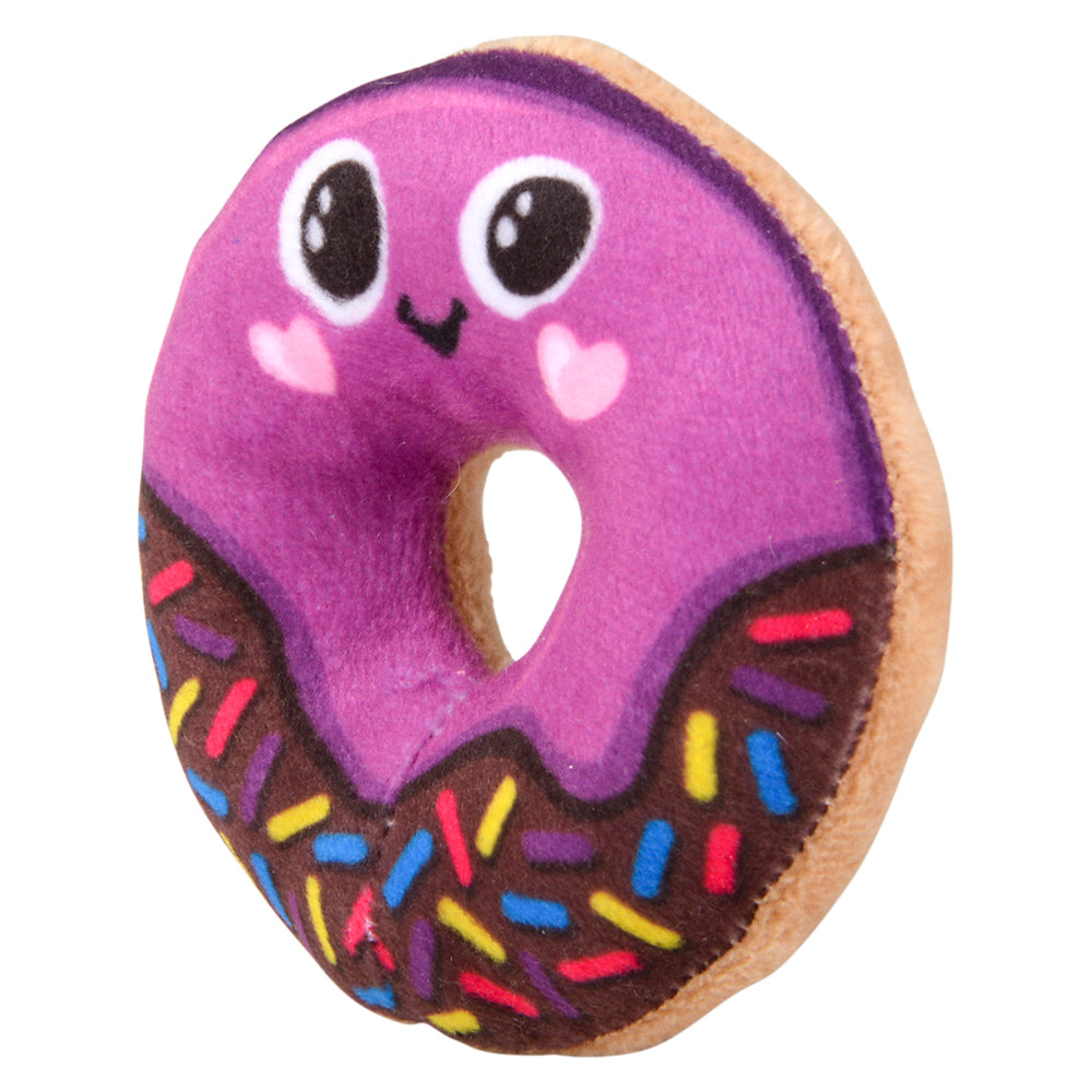 Mini Smiley Face Donut Plush (1 DZ)