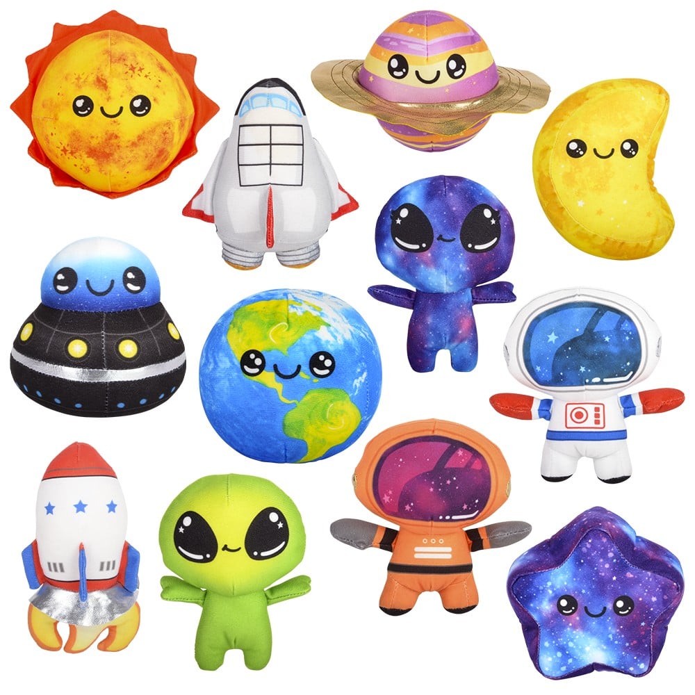 Space Plush Mini Assorted (1 DZ)