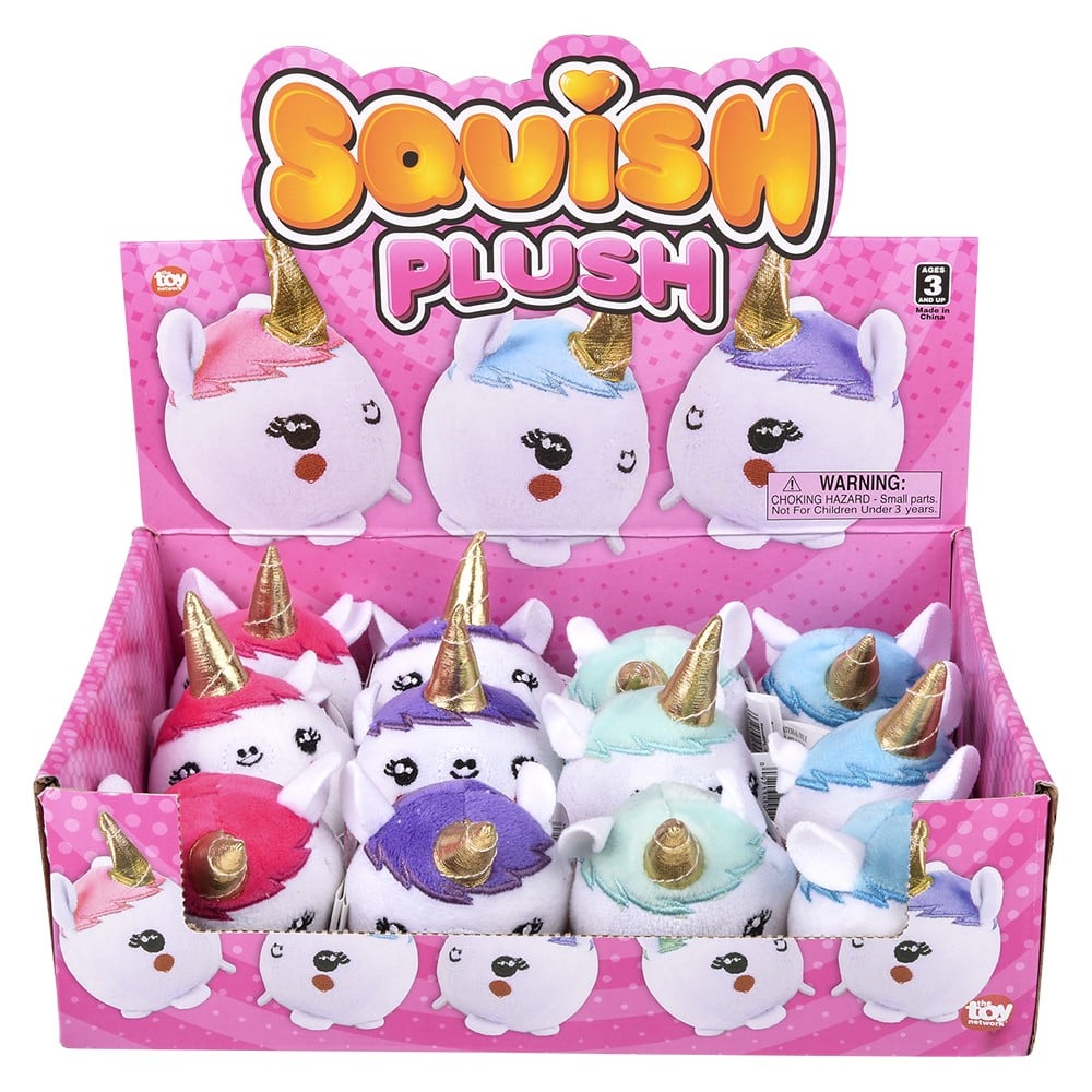 Squish Plush Unicorn (1 DZ)