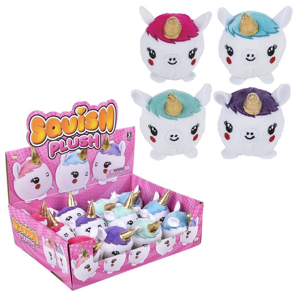 Squish Plush Unicorn (1 DZ)