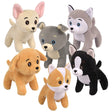 Standing Dogs Plush Toy (1 PC)