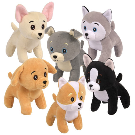 Standing Dogs Plush Toy (1 PC)