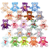 Plush Ribbon Bear Assortment (1 DZ)
