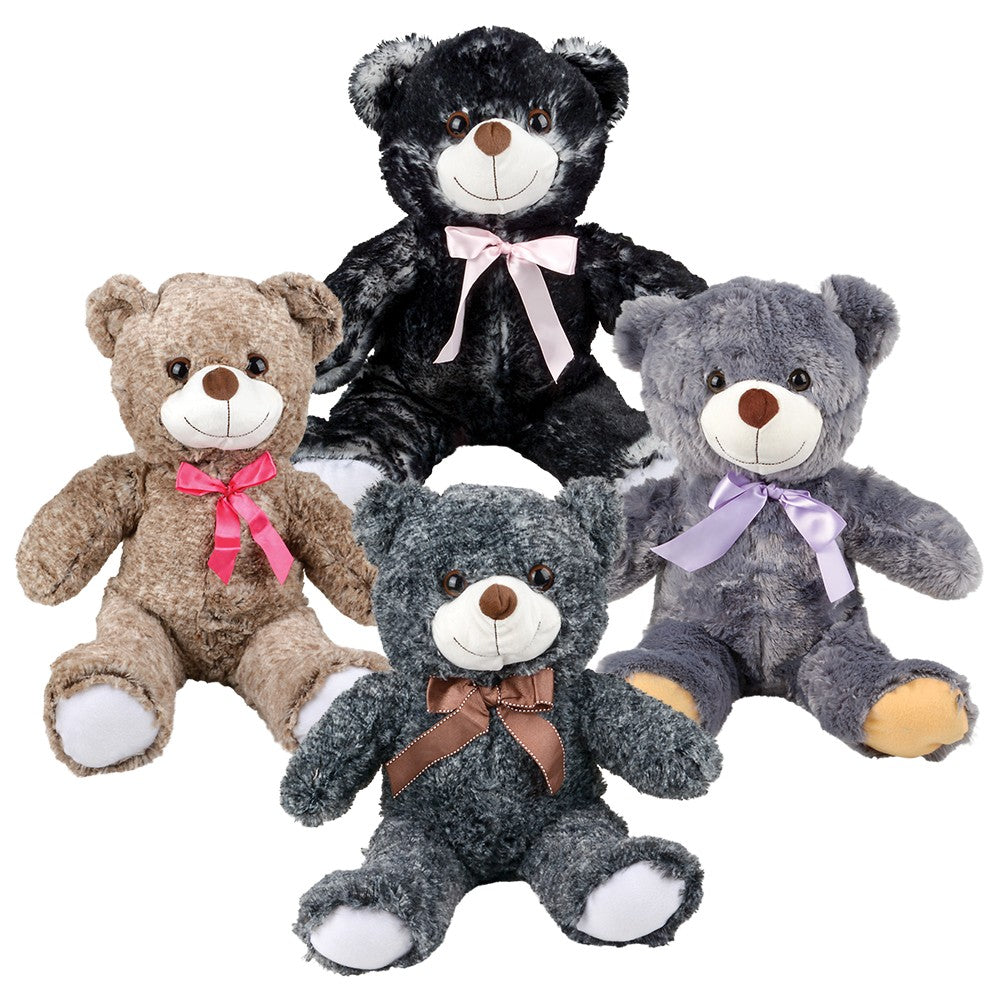 Plush Ribbon Bear Assortment 22"