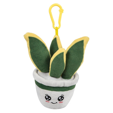 Succulent Backpack Clip Plush