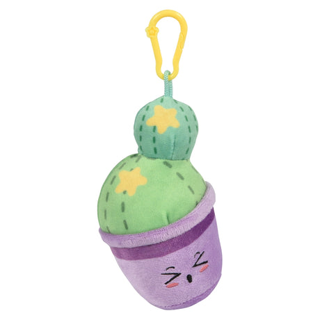 Succulent Backpack Clip Plush