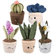 Plush Succulent Assortment 6.5"-10" 6ct