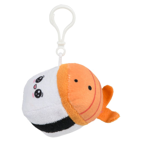 Sushi Embroidered Faces Backpack Clip (1 PC)
