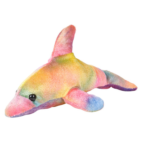 Plush Tie Dye Dolphin (1 DZ)