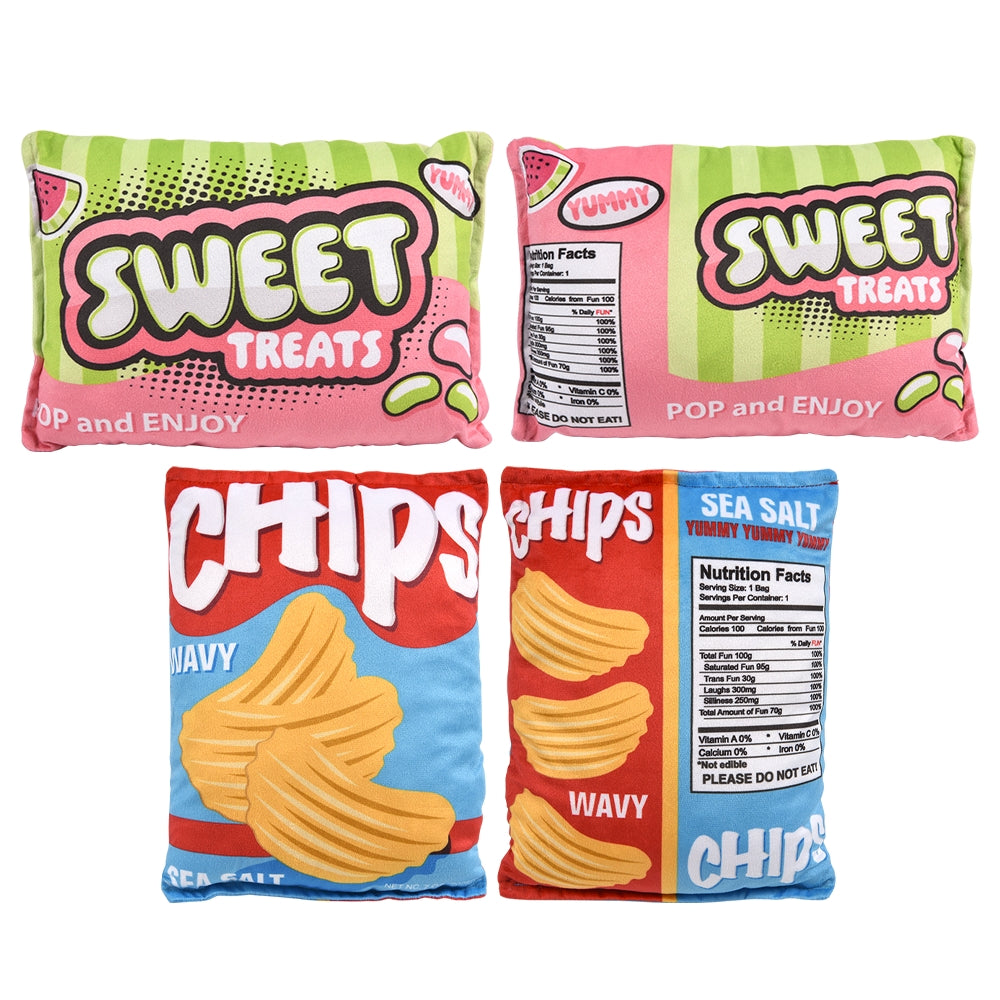 Plush Treat Bags 10" (1 PC)
