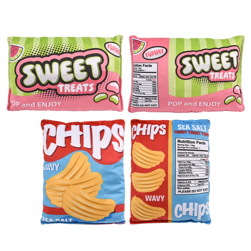 Treat Bags 12" Plush Snack Bags