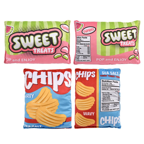 Treat Bags 12" Plush Snack Bags