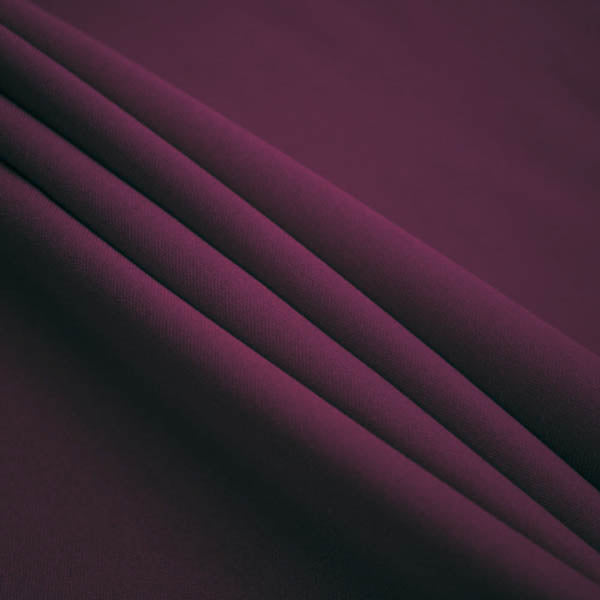 Plum Polyester Poplin (60″) Fabric,
