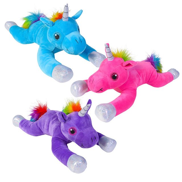 Unicorn Plush Laying Unicorn (1 DZ)