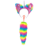 Unicorn Headband and Tail Set