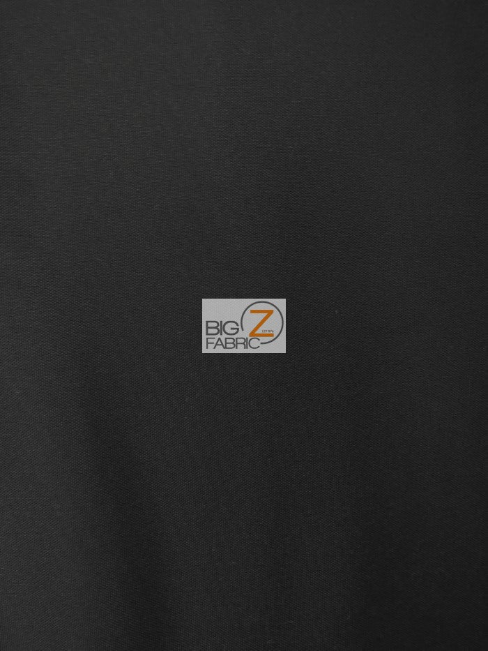 Solid Black Canvas Outdoor Anti-UV Waterproof Fabric