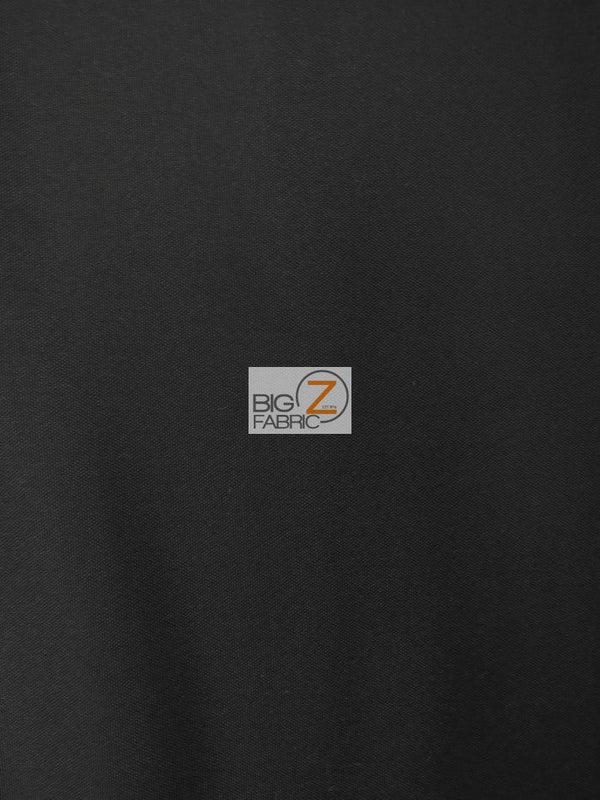 Solid Black Canvas Outdoor Anti-UV Waterproof Fabric