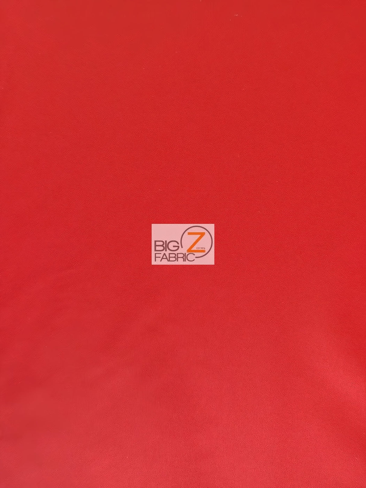 Solid Red Outdoor Canvas Waterproof Fabric by the Yard