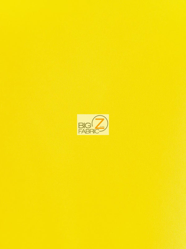 Yellow Solid Canvas Outdoor Anti-UV Waterproof Fabric