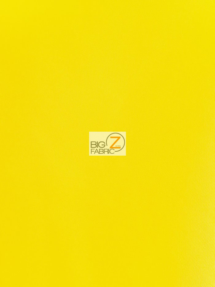 Yellow Solid Canvas Outdoor Anti-UV Waterproof Fabric