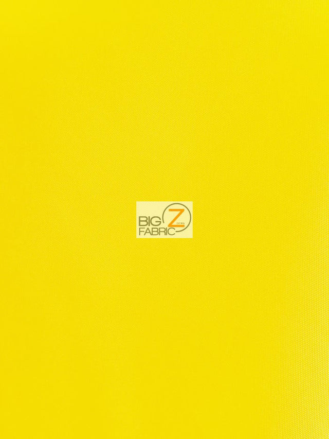 Yellow Solid Canvas Outdoor Anti-UV Waterproof Fabric