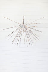 LED Umbrella Display 320L Warm White Christmas Tree Topper & Hanging Décor