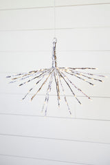 LED Umbrella Christmas Tree Topper 80 Light Display