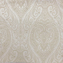 Polina Fabric Polyester Linen Jacquard Fabric - Two Tone Paisley Damask, 59" Width (1 Yard)
