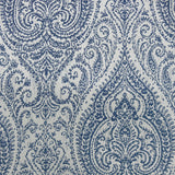 Polina Fabric Polyester Linen Jacquard Fabric - Two Tone Paisley Damask, 59" Width (1 Yard)