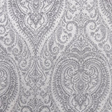 Polina Fabric Polyester Linen Jacquard Fabric - Two Tone Paisley Damask, 59" Width (1 Yard)