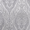 Polina Fabric Polyester Linen Jacquard Fabric - Two Tone Paisley Damask, 59" Width (1 Yard)