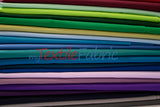 Polyester Cotton Broadcloth Fabric - Solid Colors, 58/60" Width (1 Yard)
