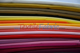 Polyester Cotton Broadcloth Fabric - Solid Colors, 58/60" Width (1 Yard)