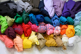 Polyester Cotton Broadcloth Fabric - Solid Colors, 58/60" Width (1 Yard)