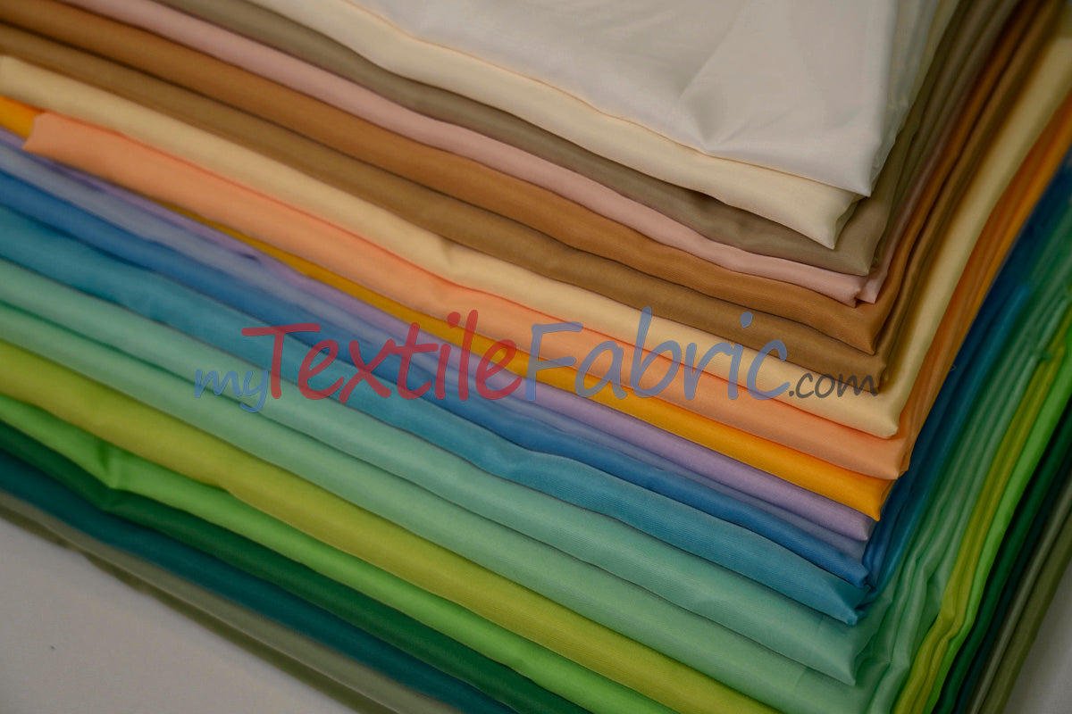 Polyester Lining Fabric - 100 Percent Polyester, Solid, 58/60" Width (Continuous Yards)