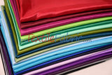 Polyester Silky Habotai Lining Polyester Fabric - Solid Multiple Colors, 58" Width (Continuous Yards)