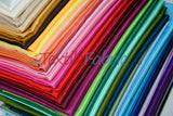 Polyester Silky Habotai Lining Polyester Fabric - Solid Multiple Colors, 58" Width (175 Yards)