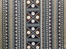 Fijian Tapa Polyester Fabric - Maroon Oak, Golden Brown, 36" X 56" (1 Yard)