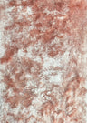 Brisa Shag Viscose Polyester Fabric - Powder Pink, Solid Two Tone, 2" Pile Height (1 Unit)
