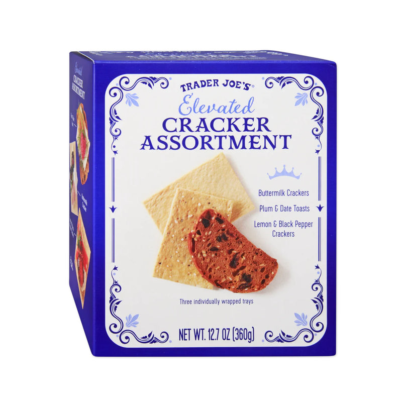 Elevated Cracker Assortment Gourmet Holiday Crackers 12.7 Oz