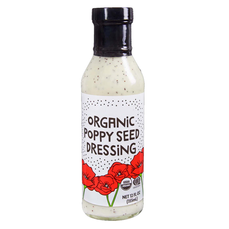 Organic Poppy Seed Dressing – Sweet, Tangy, Creamy Vinaigrette with Crunch